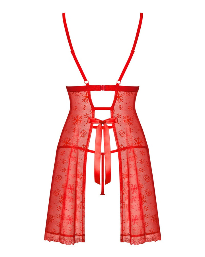 Obsessive Claussica lingeri med fleksibel pasform og romantisk styling