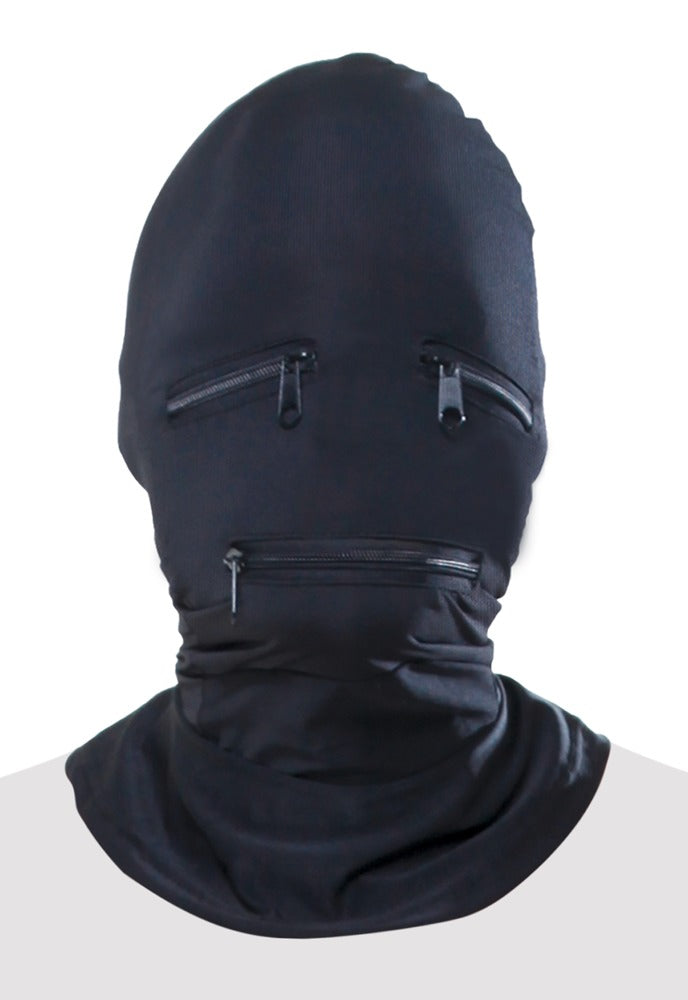 Unisex fetishmaske med åndbart materiale og one size pasform