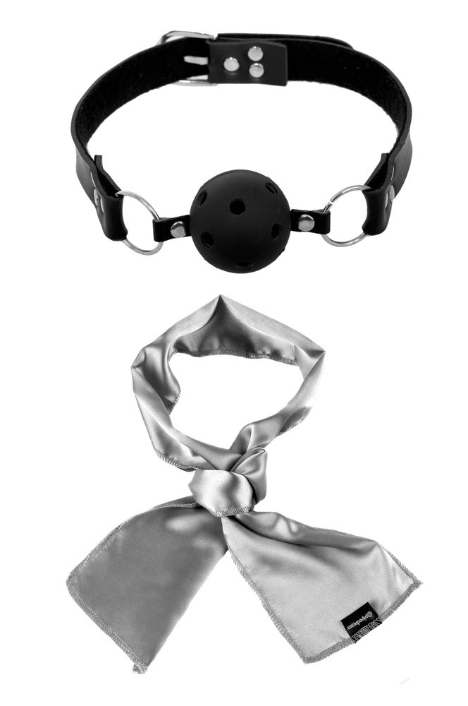 Starterkit til bondage med buttplug, kærlighedskugler og sanseleg
