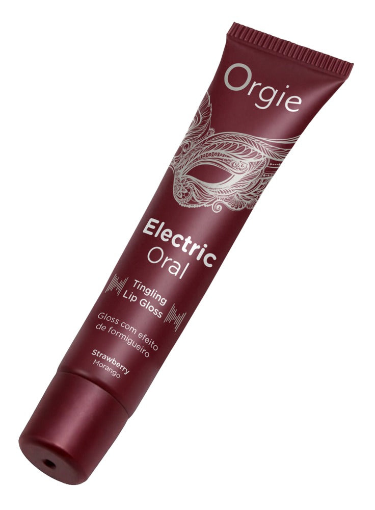 Stimulerende lip gloss med jordbærsmag og prikkende effekt