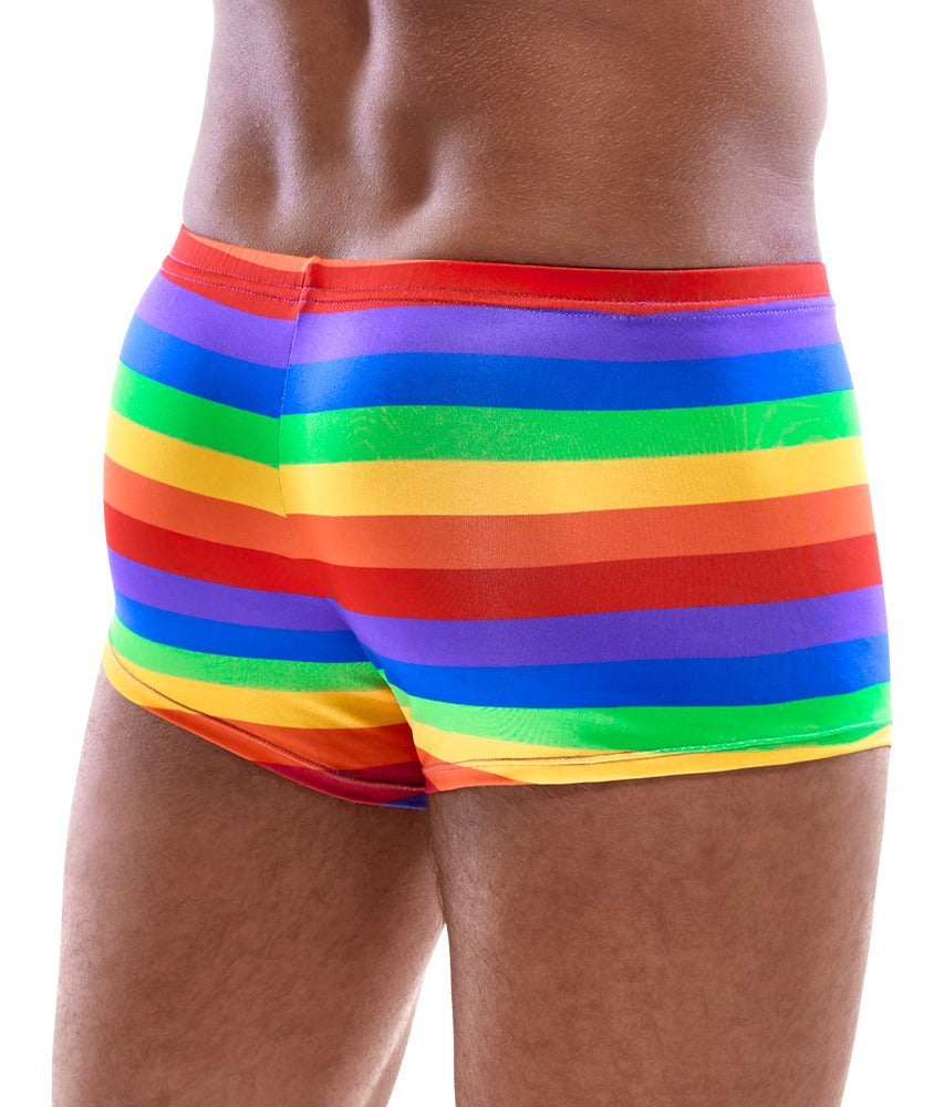 orsiden af Svenjoyment Rainbow boxershorts med beklædt linning