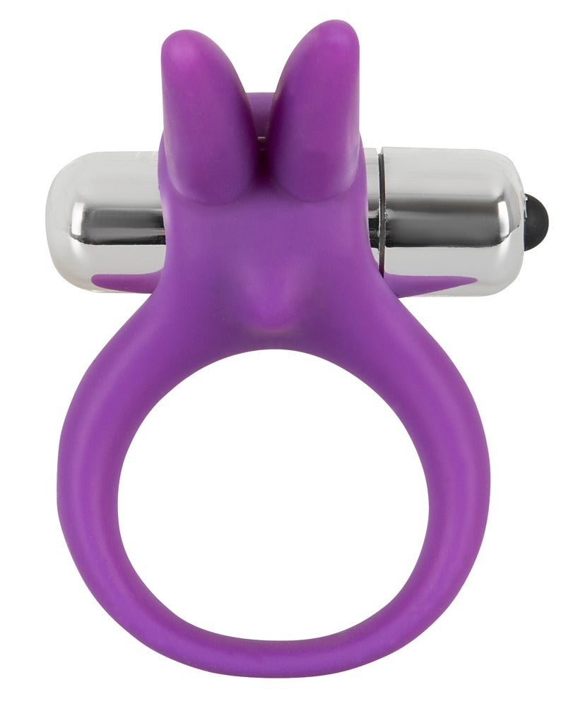 Sweet Smile Cock Ring Rabbit med fleksible kaninører til klitorisstimulation
