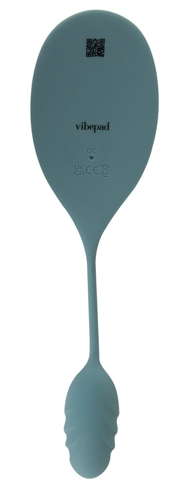 vibepad mini med total længde på 26,5 cm og 6 cm love ball