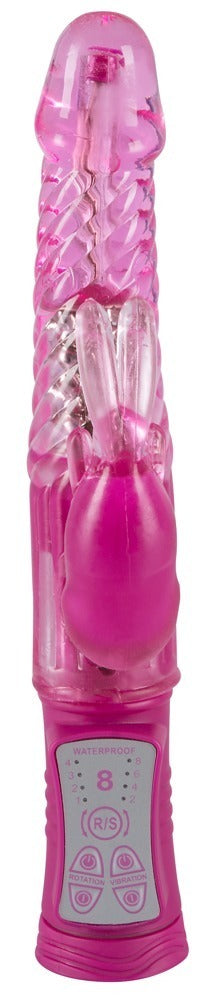 Klassisk rabbit vibrator med 4 rotationsniveauer og 8 vibrationsmønstre