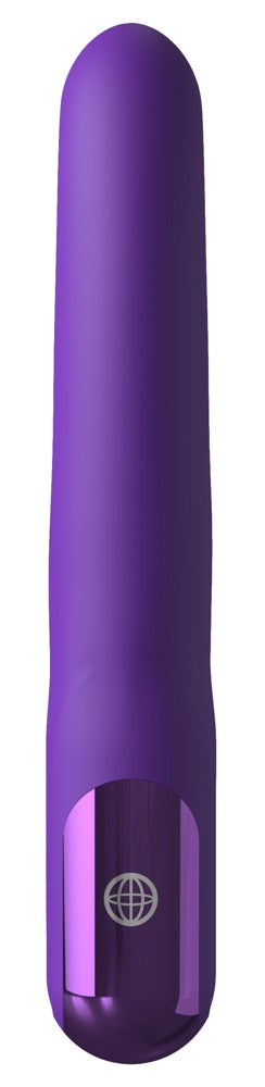Avanceret vibrator med intern vibration og klitorisnær licking-stimulation