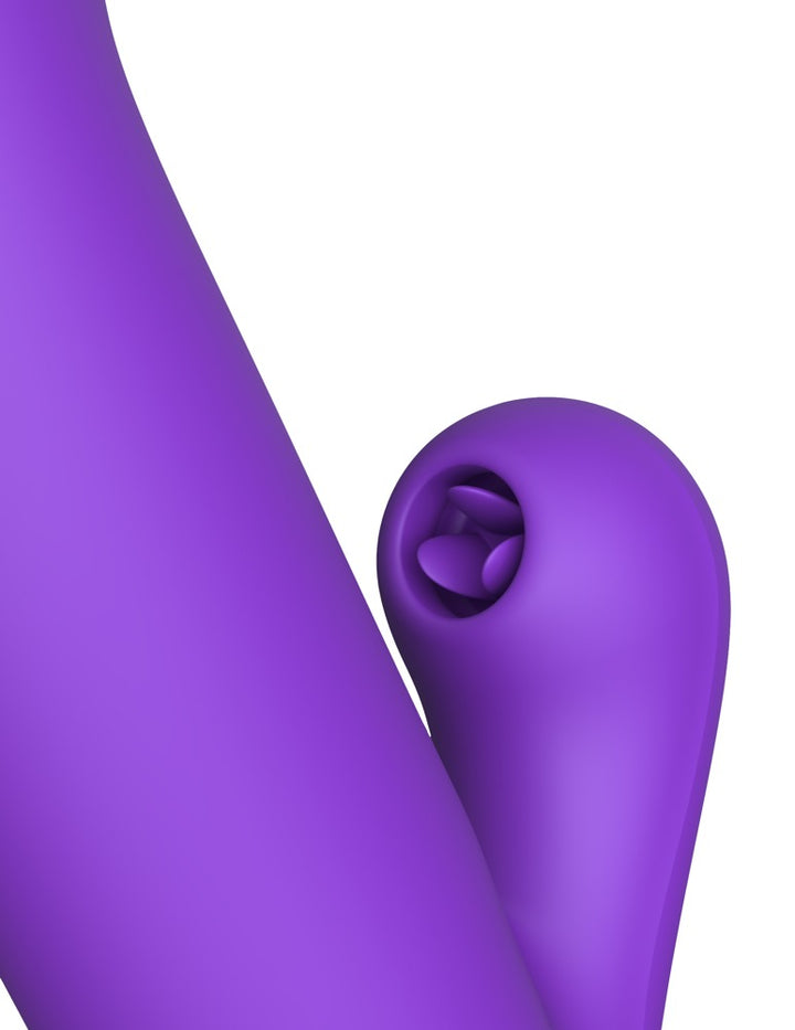 Fantasy For Her vibrator i silikone og ABS med travel lock