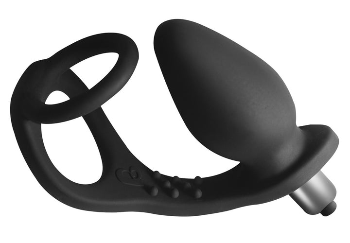 Fleksibel cock and ball ring med 7 vibrationsmønstre