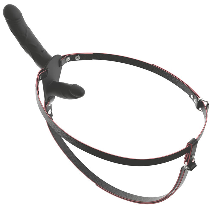 Strap-on med 10 vibrationsmønstre og fjernstyring