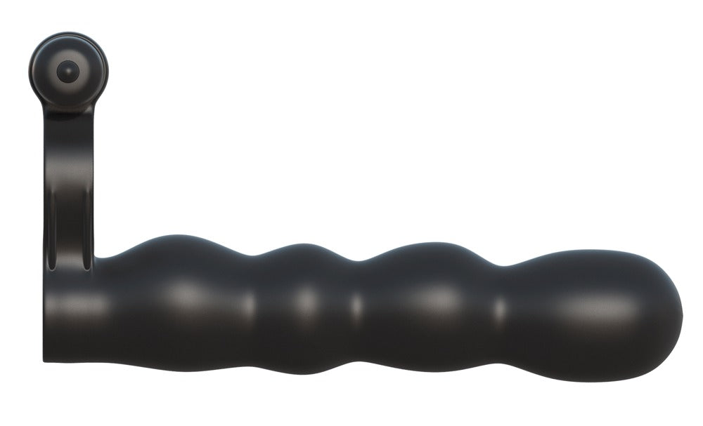 Vibro-cock ring med analdel, fleksibel ring og LR44-batterier inkluderet