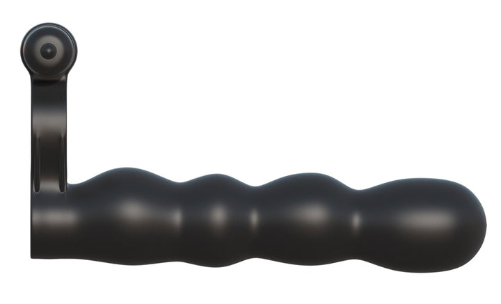 Vibro-cock ring med analdel, fleksibel ring og LR44-batterier inkluderet