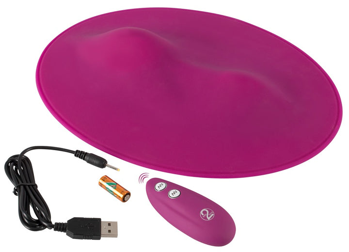 vibro pad med 2 motorer og 7 vibrationsindstillinger i hver bølge