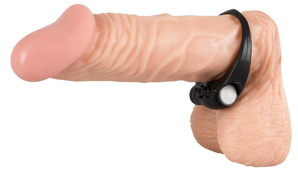 Vibro-penisring med aftagelig mini-bullet til ekstern stimulation
