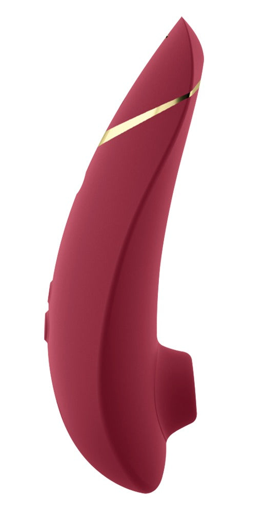 Betjeningsknapper til intensitet, Smart Silence og Autopilot på Womanizer Premium 2