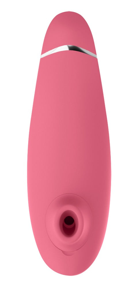 Lyserød Womanizer Premium 2 klitorisstimulator med Smart Silence