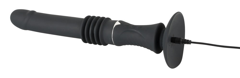 Sort thrust vibrator med USB-opladning