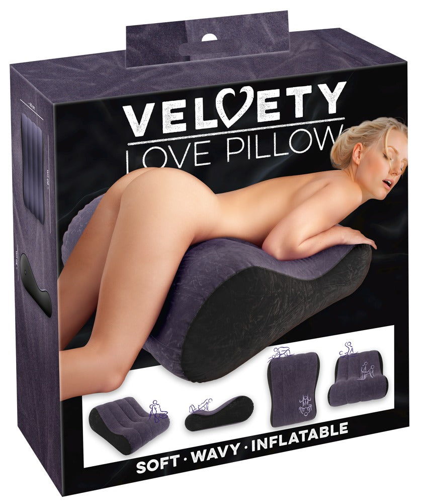 You2Toys Velvety Love Pillow oppustelig positionspude